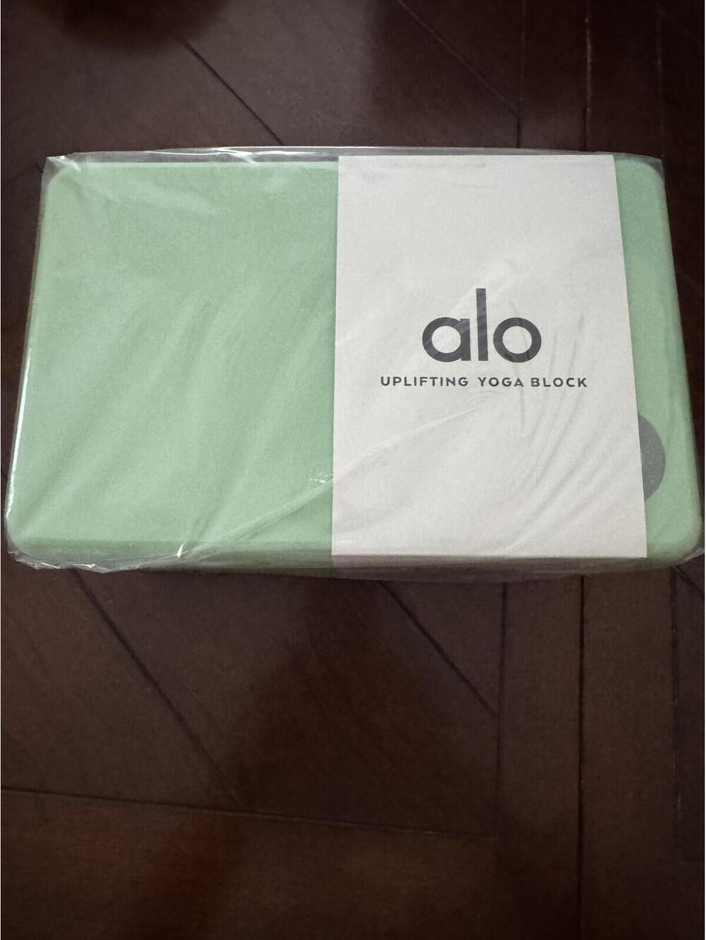 Alo Uplifting Yoga Block Mint Green